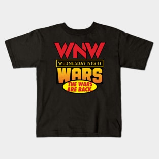 Wrestling Wednesday Night Wars (Wrasslin' Design) Kids T-Shirt